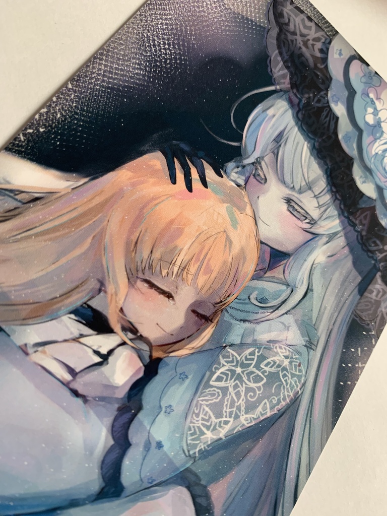 魔法少女ノ魔女裁判 メルル・ユキ イラストポストカード