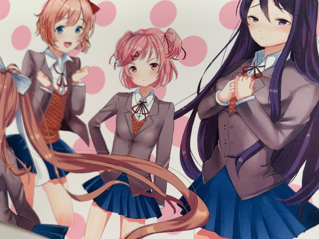 ドキドキ文芸部 イラストポストカード