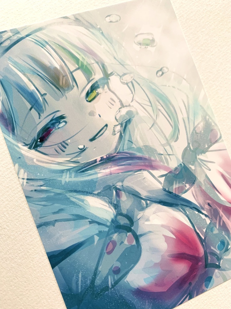 魔法少女ノ魔女裁判 城ケ崎ノア イラストポストカード