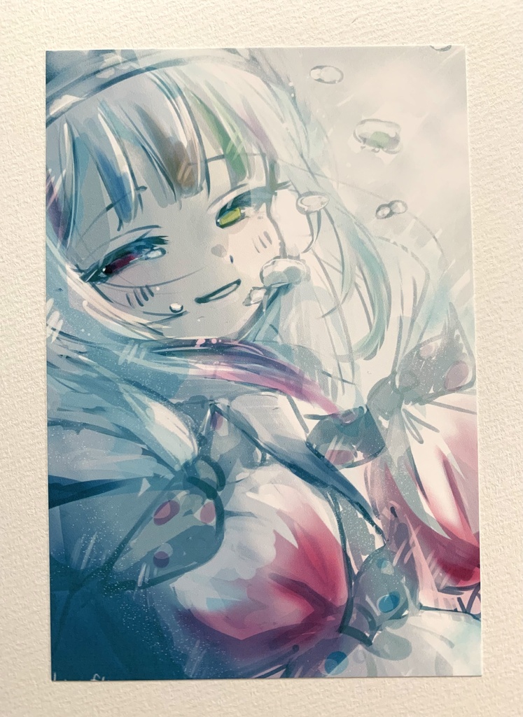 魔法少女ノ魔女裁判 城ケ崎ノア イラストポストカード