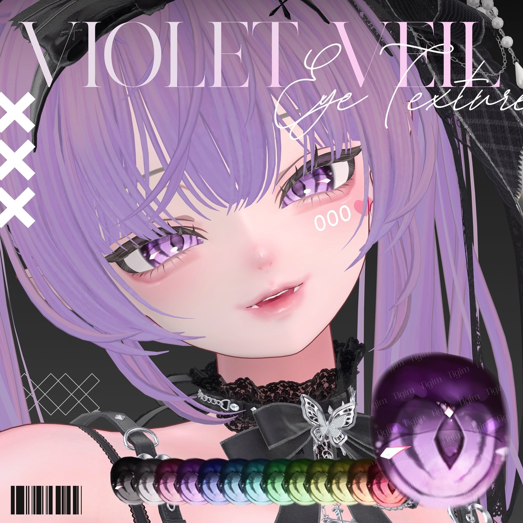 [Lumina]✦VIOLET VEIL✦Eyetexture