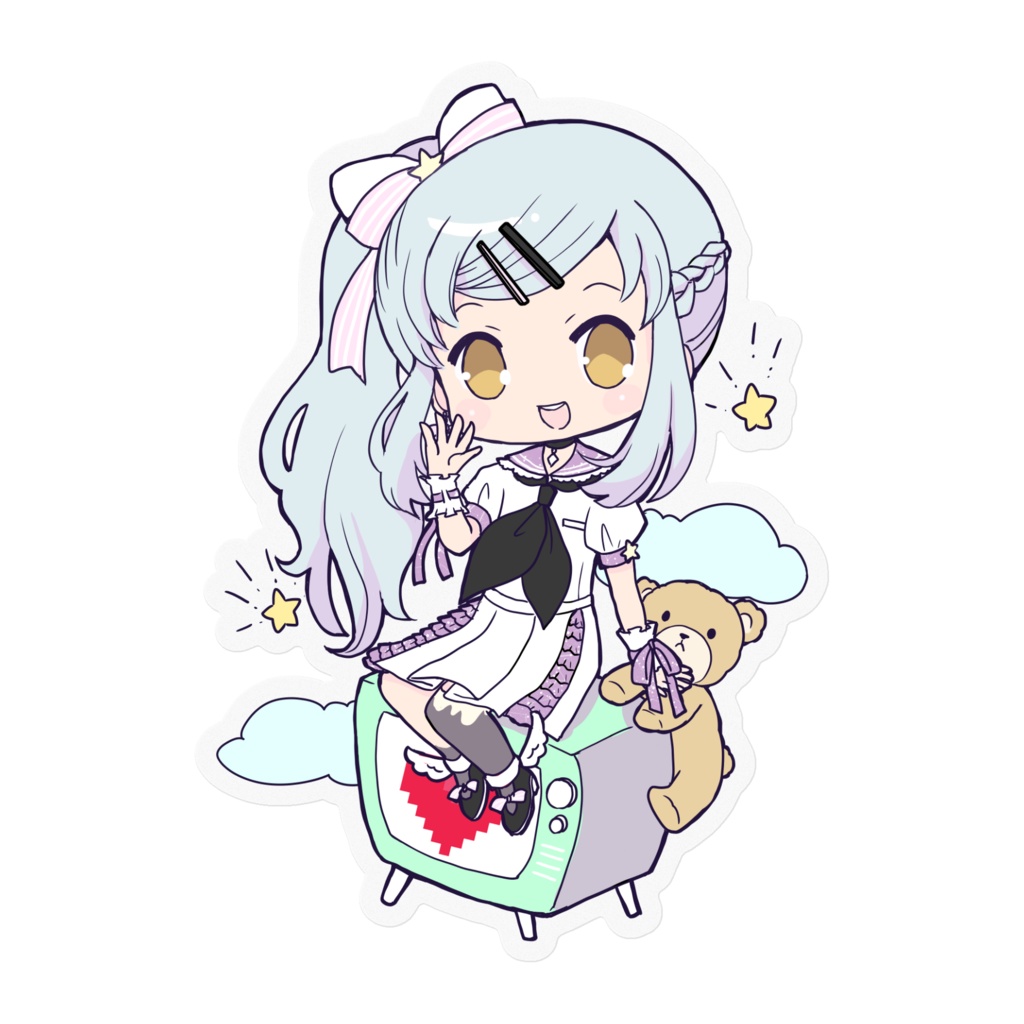 透明ステッカー