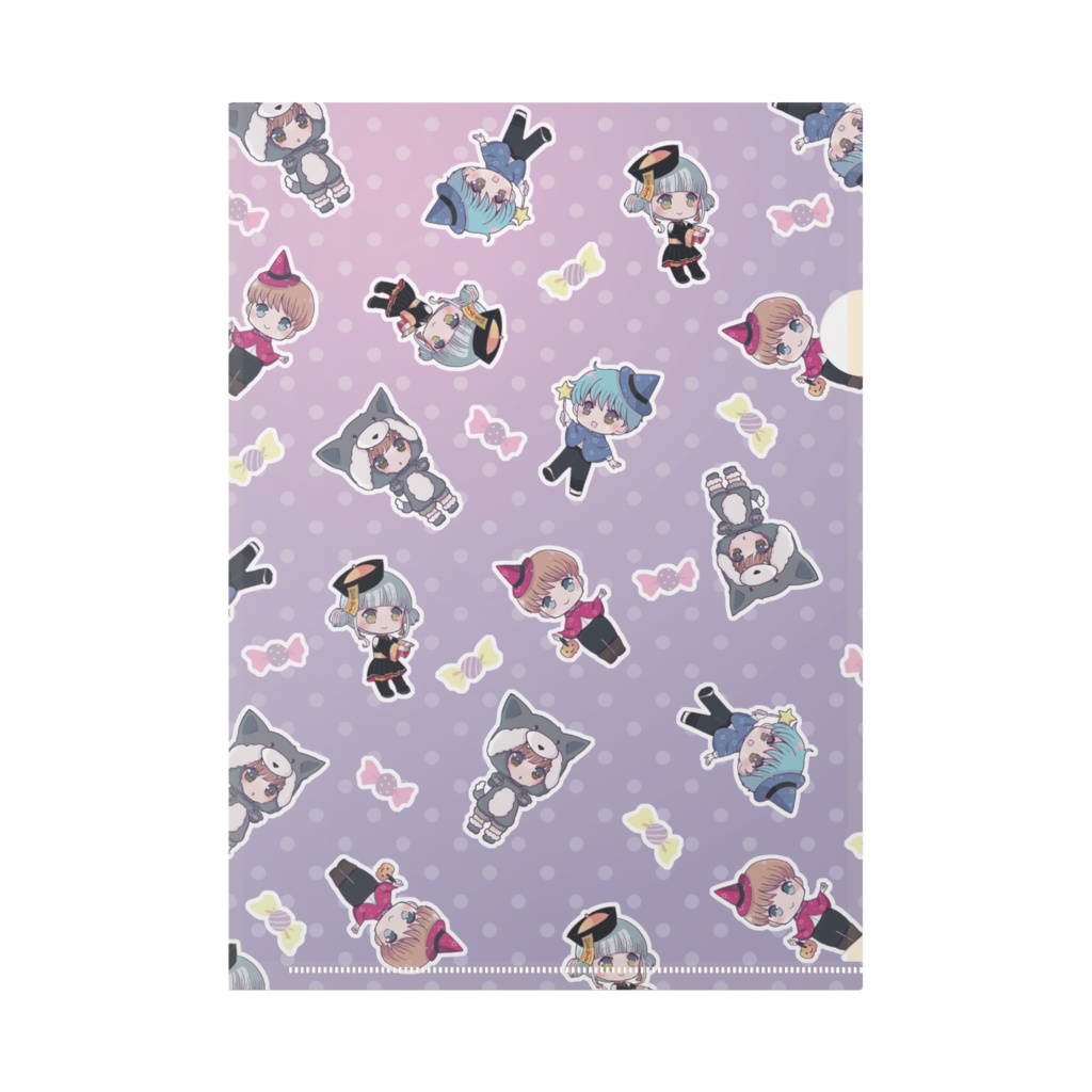 ハロウィンクリアファイル