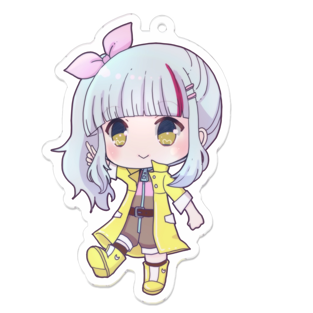 りこアクリルキーホルダー