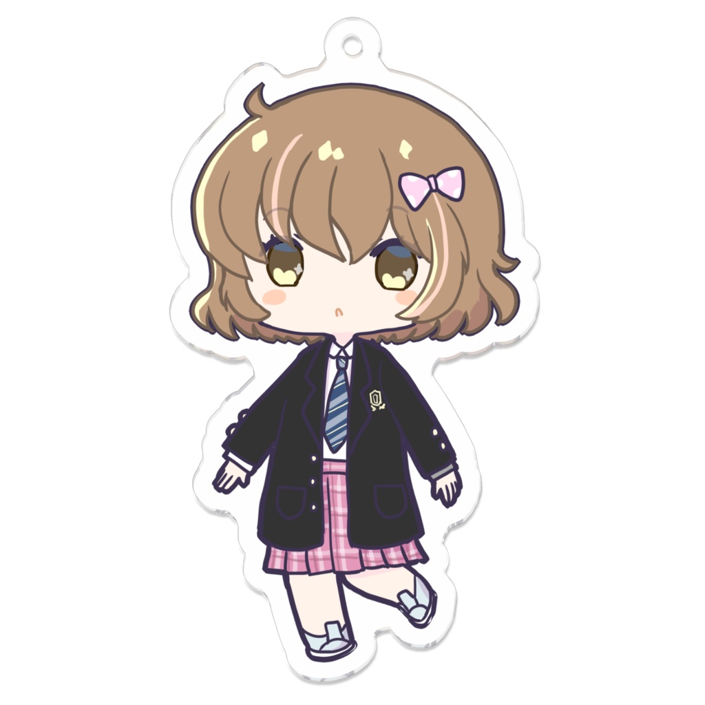 ゆかアクリルキーホルダー