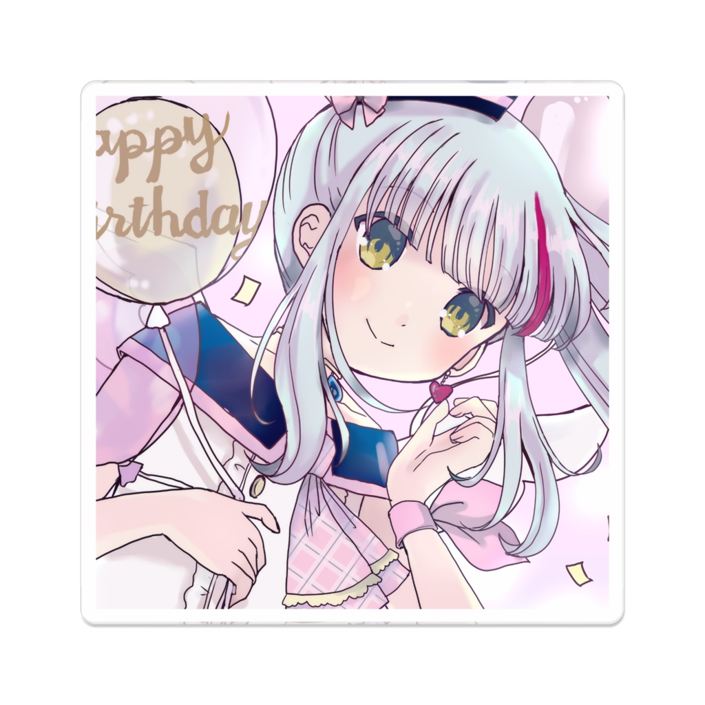 WINGアクリルバッジ