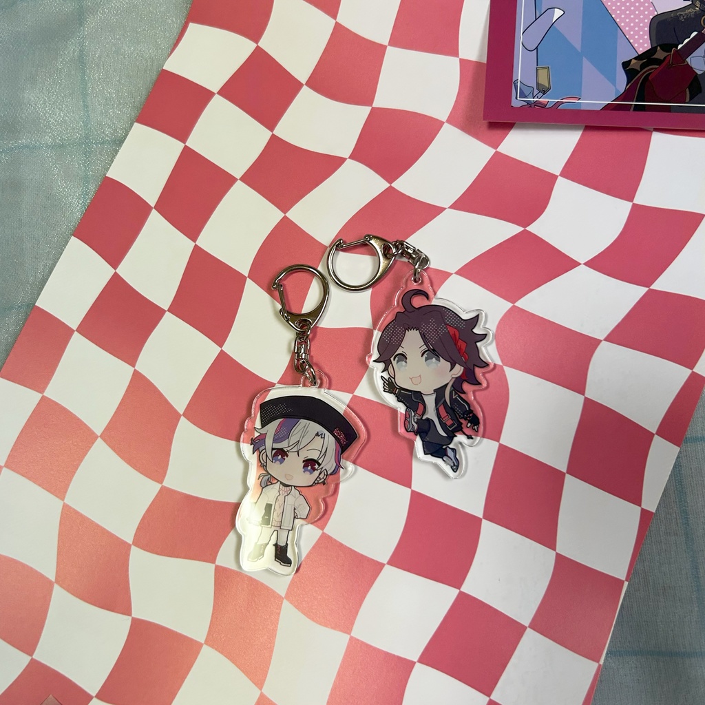 【非公式】ふわぐさアクリルキーホルダー
