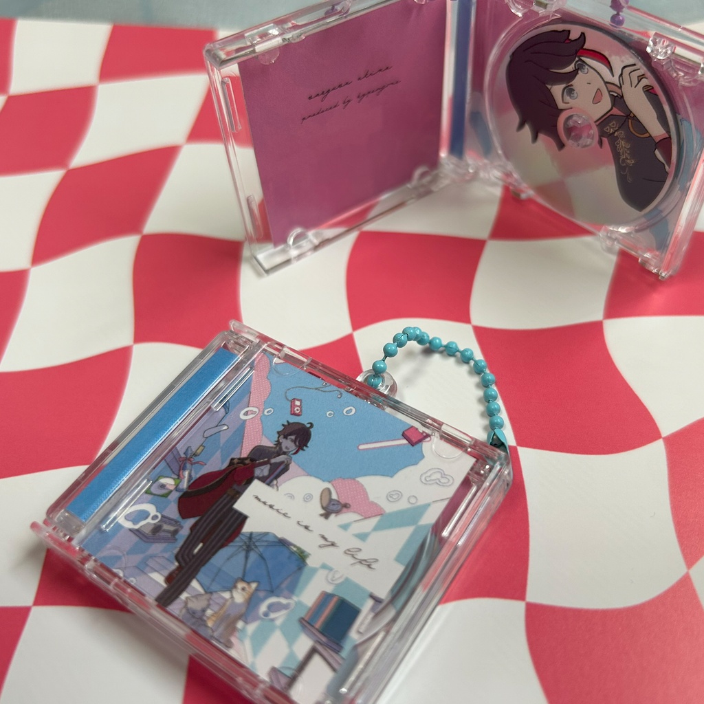 【非公式】三枝明那架空CDキーホルダー