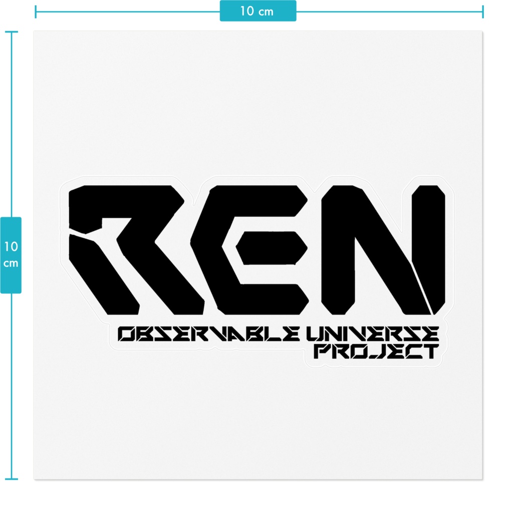 ロゴのステッカー