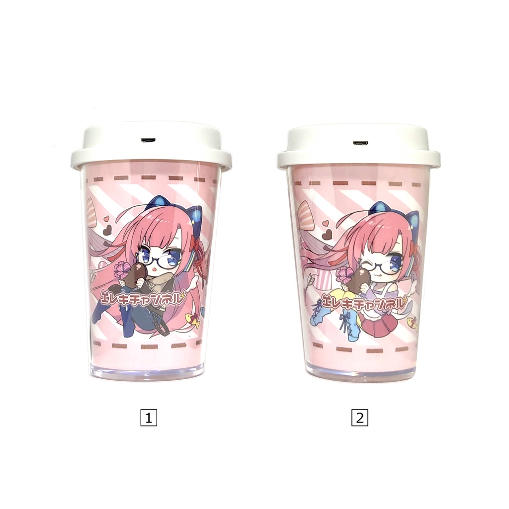 【期間限定】バレンタイン限定タンブラー型USB加湿器(全2種)