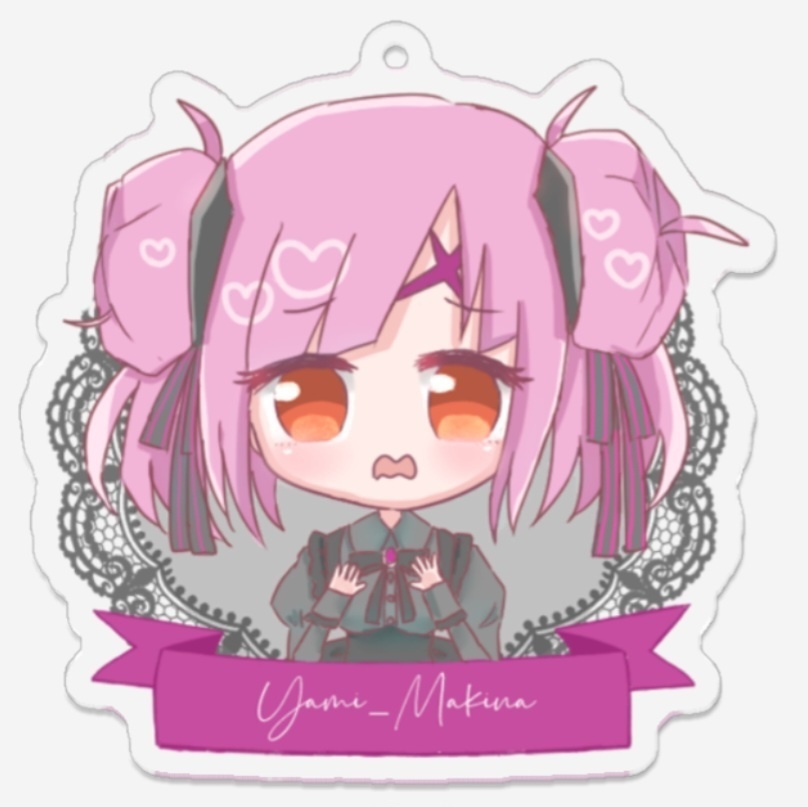 受注生産分】マキナ・中島/闇マキナ アクリルキーホルダー
