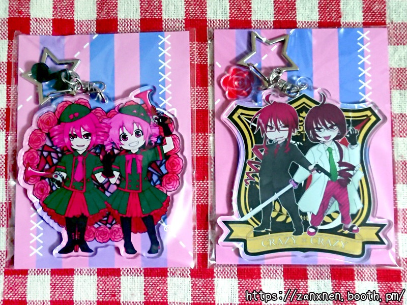 コラボレーションキーホルダー【重音テト&重音テッド】/2種