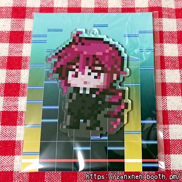 【頒布終了】ドットテッドアクリルスタンドキーホルダー【重音テッド】