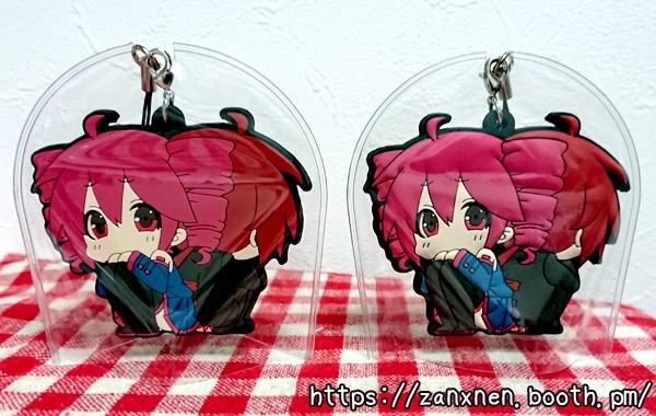 【頒布終了】構ってとてっどちゃんリバーシブルラバーストラップ【重音テト&重音テッド】