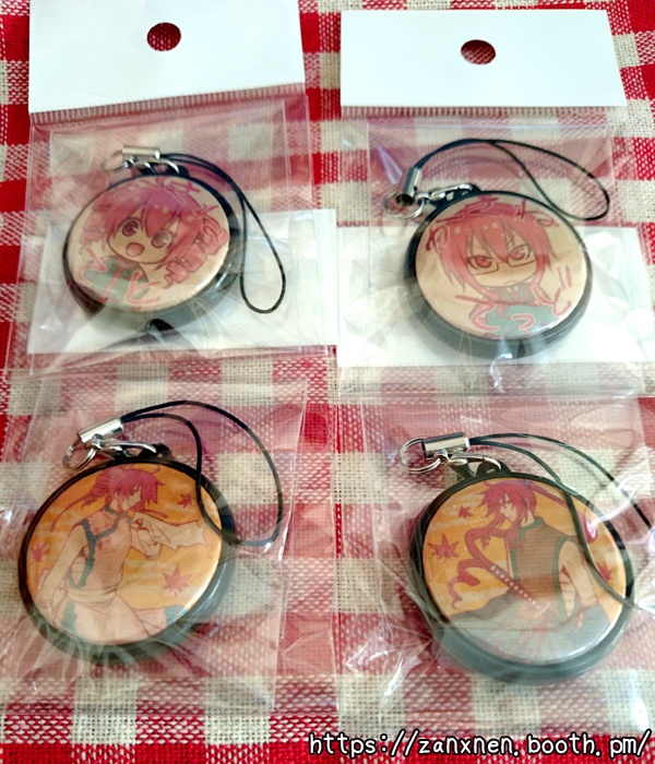 【頒布終了】ミラーストラップ/4種【重音テト&重音テッド】