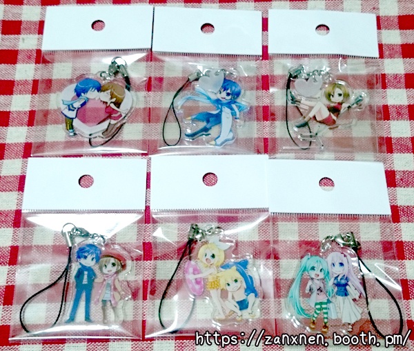 アクリルストラップ【VOCALOID】/6種