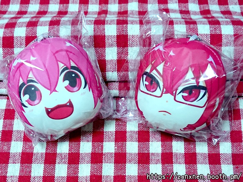 【頒布終了】おもちキーホルダー【重音テト&重音テッド】/2種