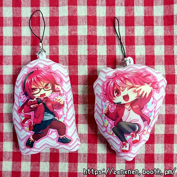 【頒布終了】ぷにぷにストラップ/2種