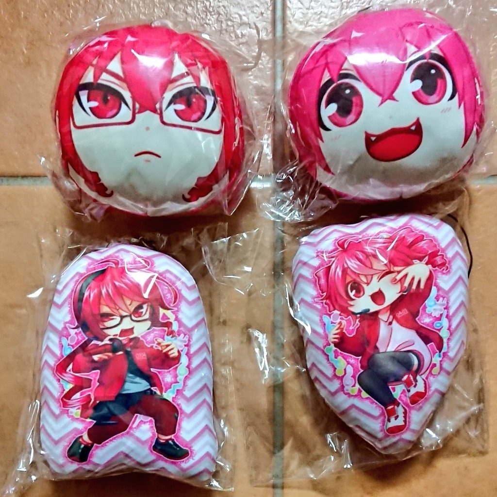 【頒布終了】ぷにぷにストラップ/2種