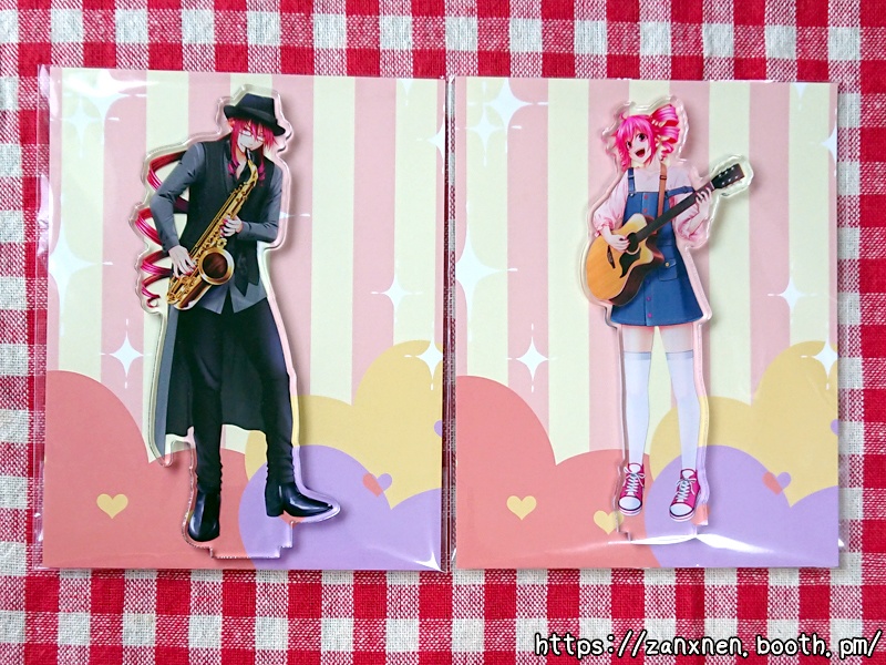 【頒布終了】アクリルスタンド ~MUSIC~【重音テト&重音テッド】/2種