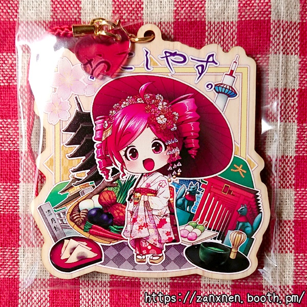 【頒布終了】京テトさんストラップ【重音テト】