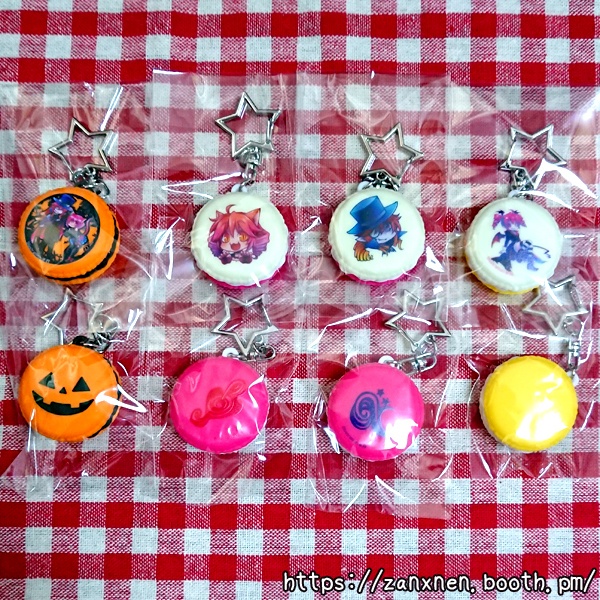 マカロンキーホルダー【重音テト&重音テッド】/8種