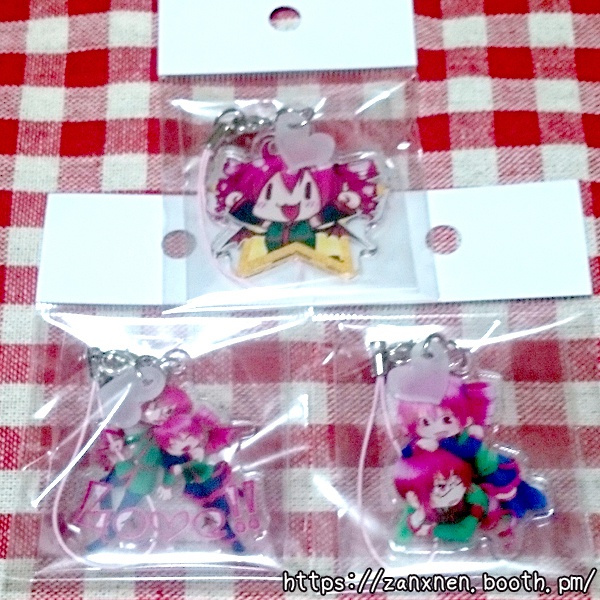 アクリルストラップ【重音テト&重音テッド】/3種