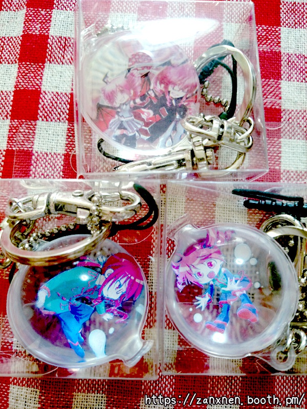 ウォーターキーホルダー【重音テト&重音テッド】/3種