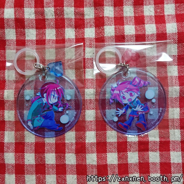 【頒布終了】ビニールアンブレラチャーム【重音テト&重音テッド】