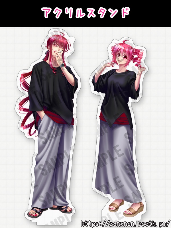 タペストリー・アクリルスタンド~ゆるカジ~【重音テト&重音テッド】/2種