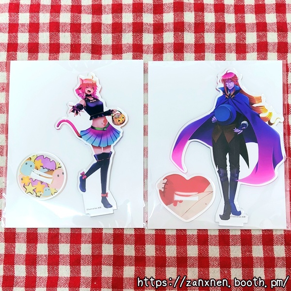 ミニタペストリー・アクリルスタンド ~HALLOWEEN~【重音テト&重音テッド】/2種