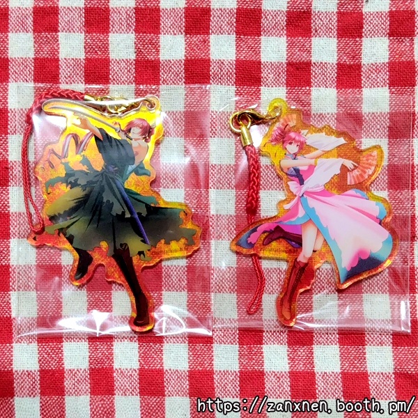 重凩アクリルストラップ【重音テト&重音テッド】/2種