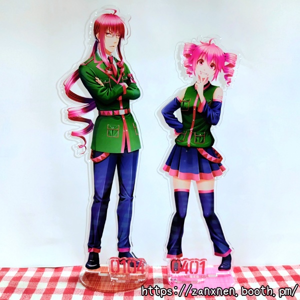 【受付中】『かさねけ。』ミニタペストリー・アクリルジオラマ etc.【重音テト&重音テッド】