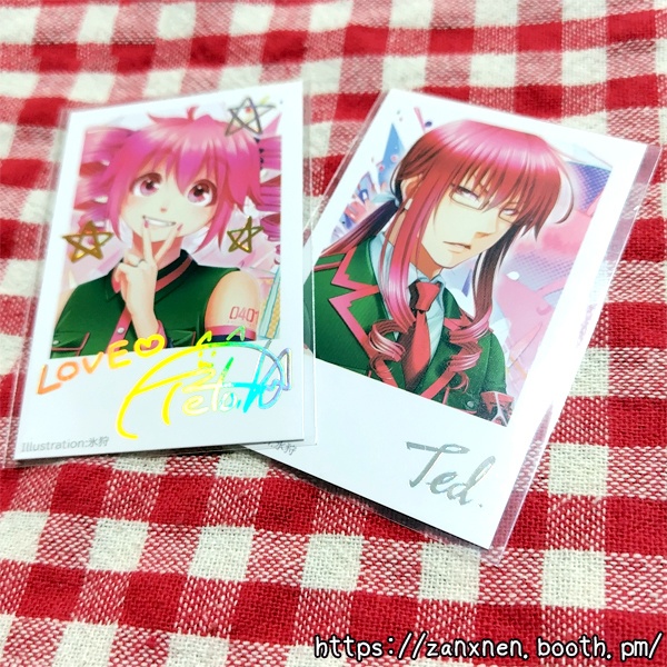 【受付中】『かさねけ。』ミニタペストリー・アクリルジオラマ etc.【重音テト&重音テッド】