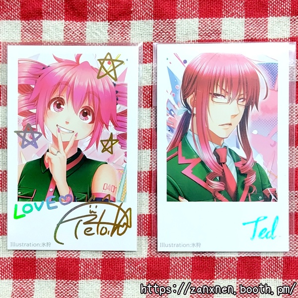 【受付中】『かさねけ。』ミニタペストリー・アクリルジオラマ etc.【重音テト&重音テッド】