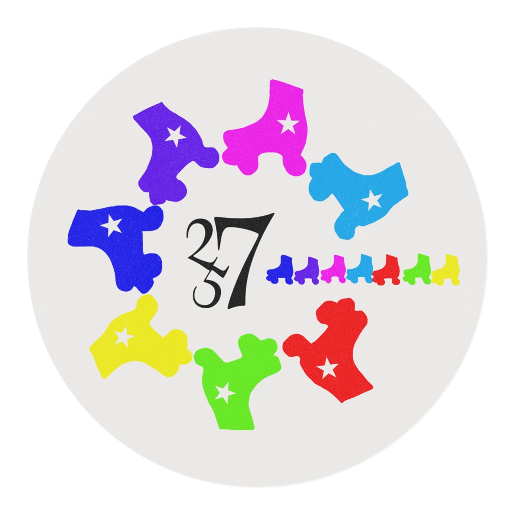 ローラースケート マスキングテープ