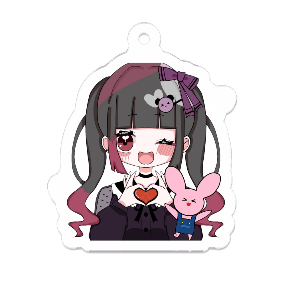 梦咲ゆず&ゆずうさアクキー