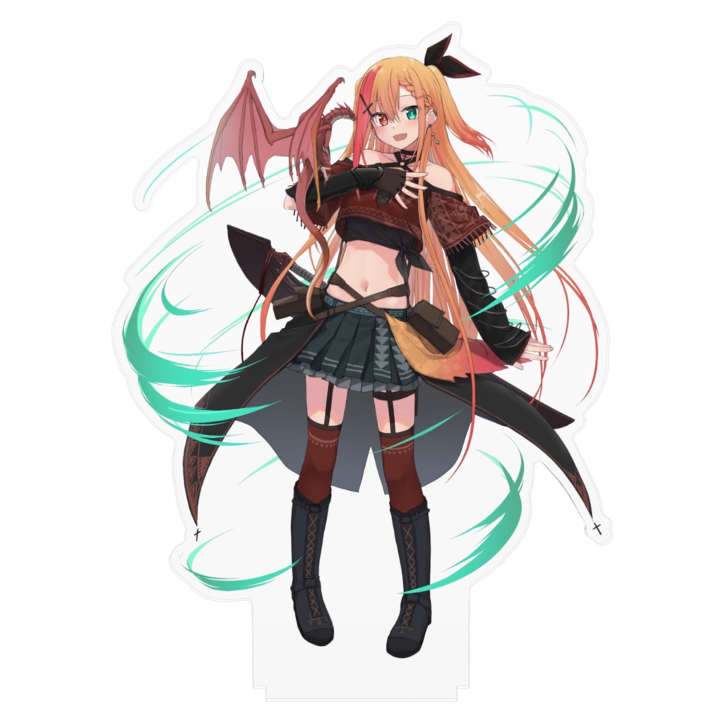 【2周年記念グッズ①】アクリルスタンド ~賞金稼ぎver~/夏凪とら