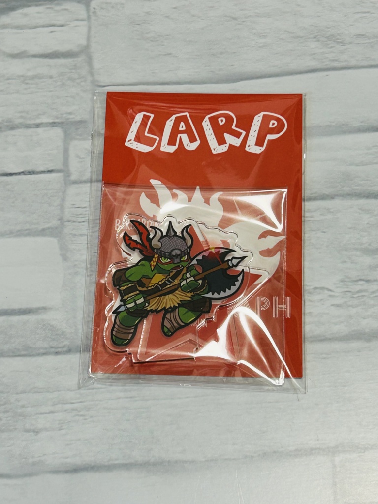 nickタートルズ　LARPアクスタ　ラフ