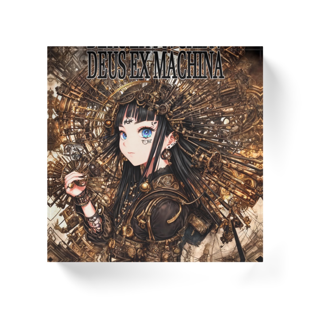 アクリルブロック ①『DEUS EX MACHINA』