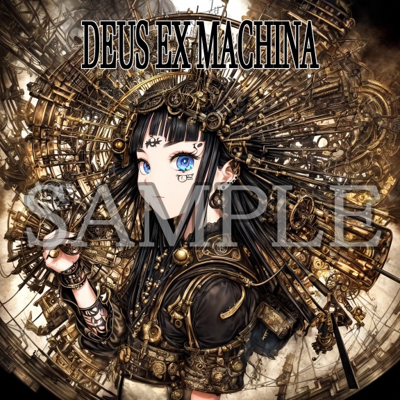 アクリルブロック ①『DEUS EX MACHINA』