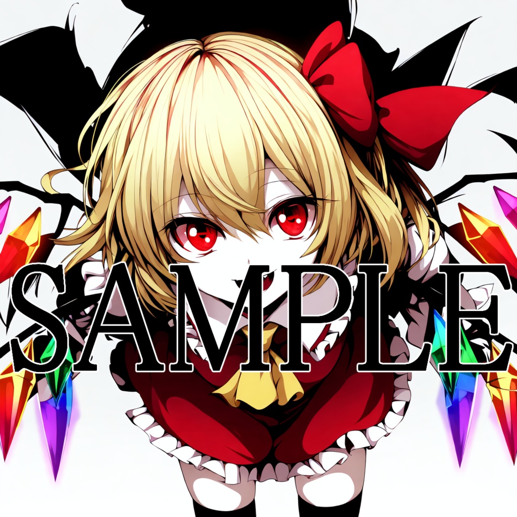 アクリルブロック① 『フランドール・スカーレット(東方プロジェクト)』