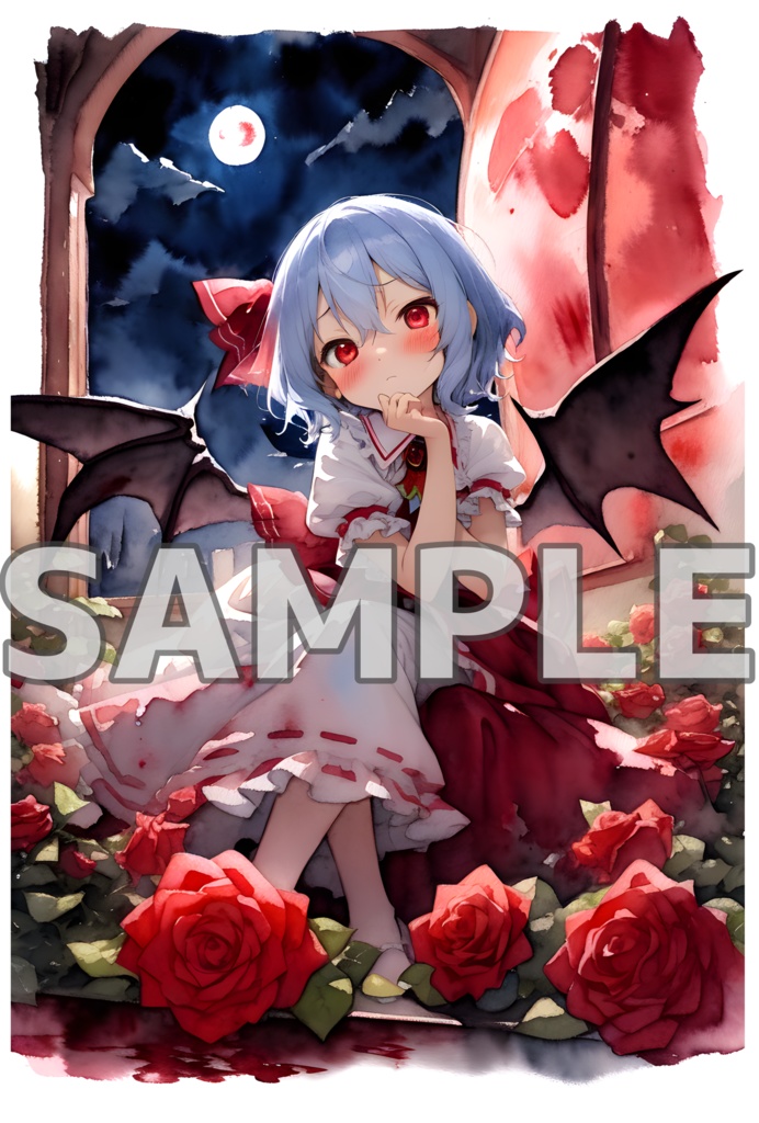 アクリルブロック④ 『レミリア・スカーレット(東方プロジェクト)』