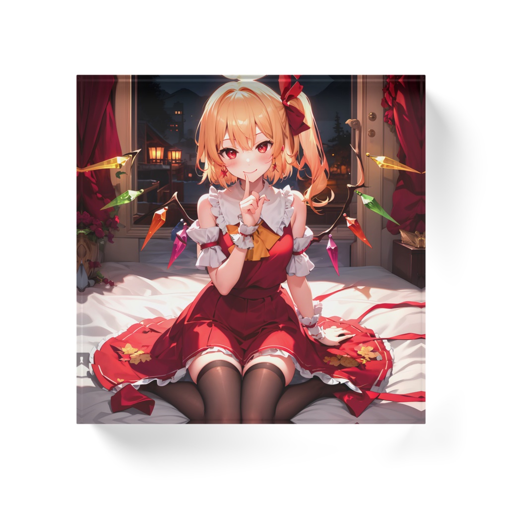 アクリルブロック⑥ 『フランドール・スカーレット(東方プロジェクト)』⑥