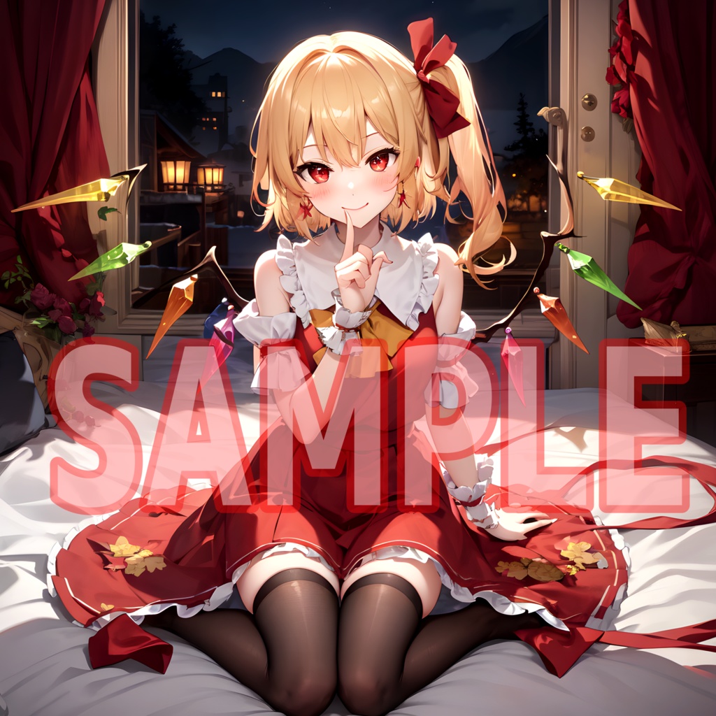 アクリルブロック⑥ 『フランドール・スカーレット(東方プロジェクト)』⑥