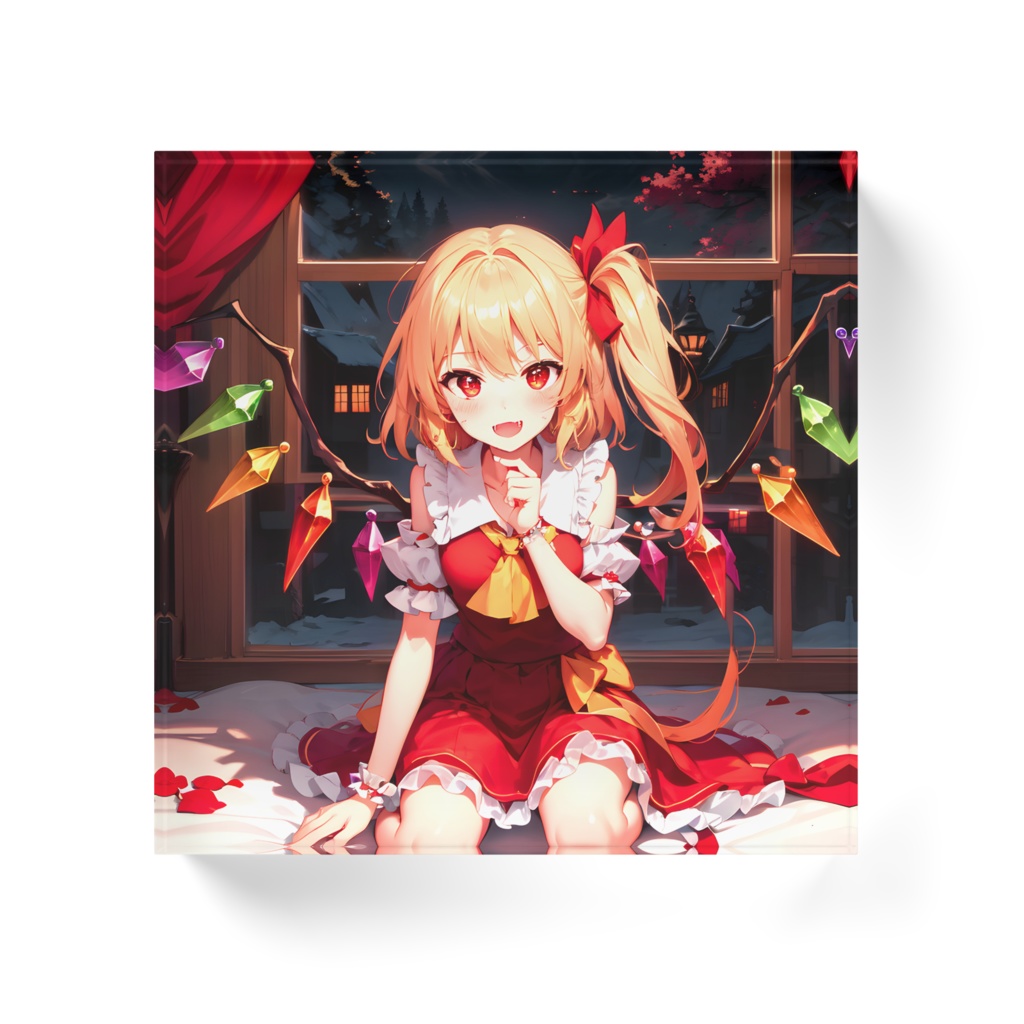 アクリルブロック⑦ 『フランドール・スカーレット(東方プロジェクト)』