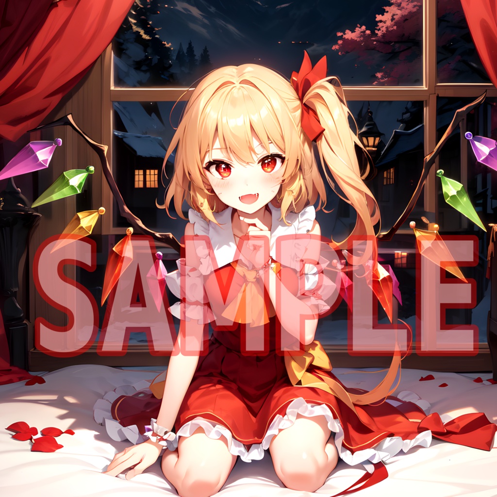 アクリルブロック⑦ 『フランドール・スカーレット(東方プロジェクト)』