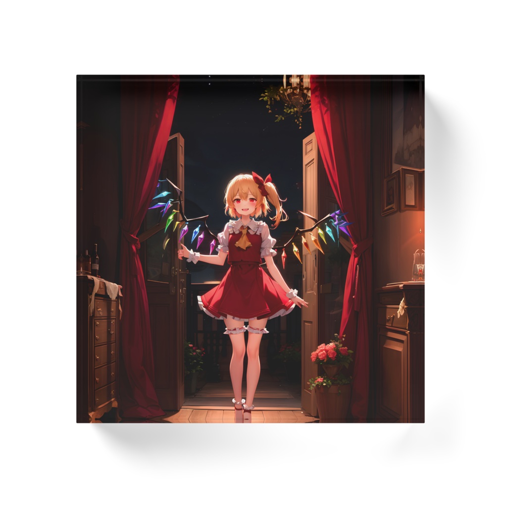 アクリルブロック⑧ 『フランドール・スカーレット(東方プロジェクト)』