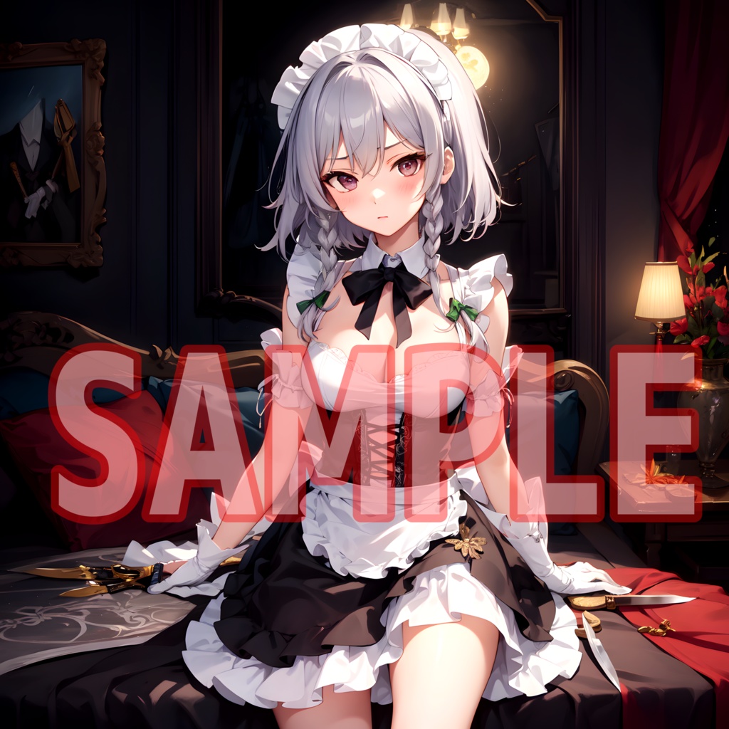 アクリルブロック⑨ 『十六夜咲夜(東方プロジェクト)』