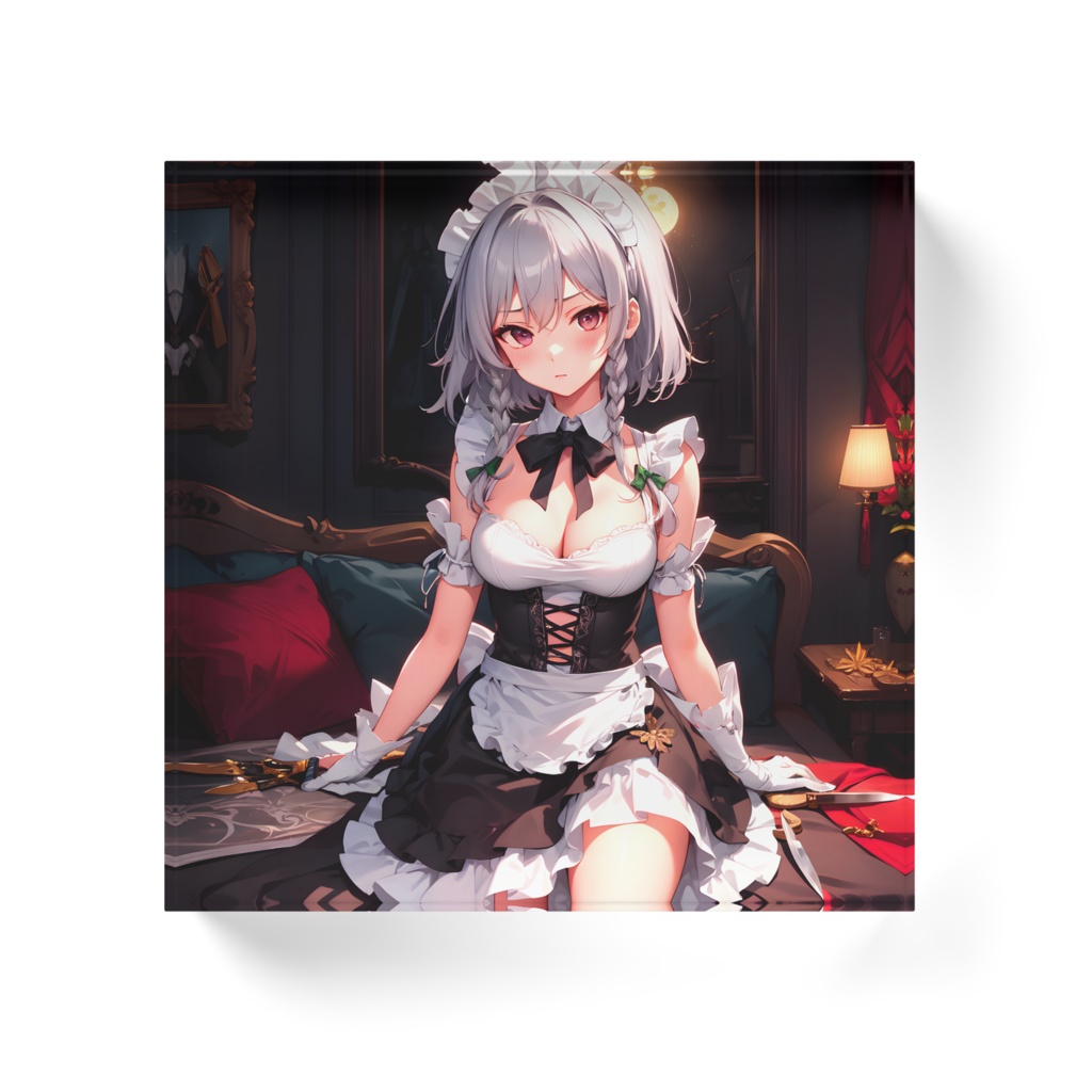 アクリルブロック⑨ 『十六夜咲夜(東方プロジェクト)』